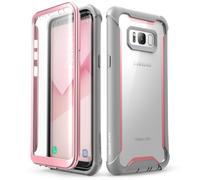i-Blason Funda Galaxy S8 Plus [Ares] Transparente Case Carcasa Completa con Protectores de Pantalla Incorporados para Samasung Galaxy S8 Plus (Rosado)