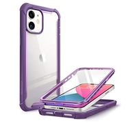 i-Blason Funda iPhone 12 mini 5.4 inch [Ares] 360 Grados Carcasa con Protector de Pantalla Integrado - Violeta