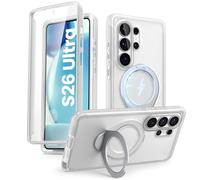 i-Blason Funda Magnética para Samsung Galaxy S26 Ultra Case con Mica [Cosmo] Carcasa Compatible con Magsafe y identificación de Huellas Dactilares - Frost