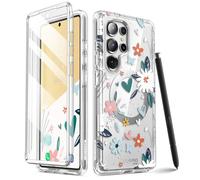 i-Blason Funda para Samsung Galaxy S25 Ultra 2025 [Cosmo] [Compatible con Carga Inalámbrica] Silicona TPU Suave con Protector de Pantalla 360 Grados Resistente Case para Galaxy S25Ultra (Paint)