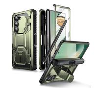 i-Blason Funda para Samsung Galaxy ZFold 6 [Armorbox] 360 Cuerpo Completo Grados Carcasa con Soporte y Película Templada Integrado Resistente Case para Galaxy ZFold6 2024 (Verde)