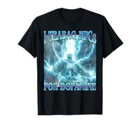 I Bolsa de té NPCs para dopamina- Funny Hard Skeleton Gamer Meme Camiseta