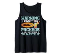 I Bought The Drink Package Funny Cruise Ship Drinking Camiseta sin Mangas