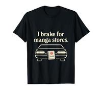 I Brake para tiendas de manga Vintage Bumper Art Camiseta