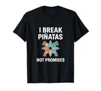I BREAK PINATAS NO PROMESAS Rainbow Star Camiseta
