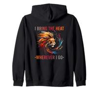 I Bring The Heat Wherever I GO Sudadera con Capucha