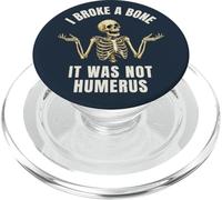 I Broke a Bone - Fractura Divertida Humor Fractura PopSockets PopGrip para MagSafe