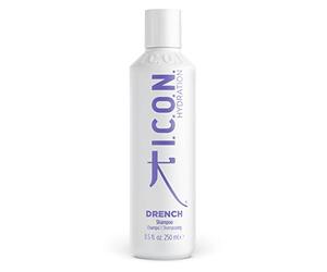 I.C.O.N. Drench Champú Hidratante para Cabello Seco, 250 ml