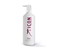 I.C.O.N. Fully Champú Antioxidante Voluminizador para Cabello Fino, con Aloe Vera y Proteínas de Arroz, Aporta Cuerpo, Brillo y Ligereza, Sin Gluten, 1 L