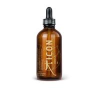 I.C.O.N. India Oil Aceite Capilar Nutritivo, 112 ml | Sérum ligero para todo tipo de cabello, fórmula con aceites de argán, moringa y ámbar que nutre, suaviza y aporta brillo