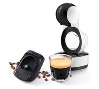 i Cafilas Adaptador de cápsulas de café reutilizable compatible con Dolce Gusto lumio, adaptador de cápsula para Dolce Gusto Lumio, adaptador recargable Dolce Gusto Lumio para cápsulas originales