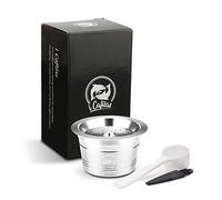 i Cafilas Cápsula de café rellenable Kfee de acero inoxidable, reutilizable, filtro de café para Caffitaly Tchibo Cafissimo Classic ALDI Expressi