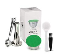 i Cafilas - Cápsulas de café rellenables para Dolce Gusto de acero inoxidable para rellenar, rellenables y reutilizables, de acero inoxidable