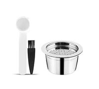 i Cafilas Kfee Cápsulas de Café Recargables de Acero Inoxidable para Caffitaly Tchibo Cafissimo ALDI Expressi Cápsulas de Café (Cápsula)