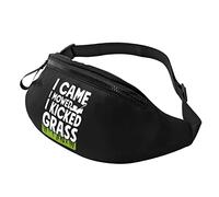 I Came I Mowed I Kicked Grass Riñonera para Hombre y Mujer, riñonera de Viaje Ajustable, riñonera para Correr al Aire Libre