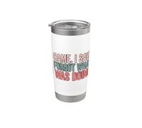 I Came I Saw I Forgot What I was Doing Vaso térmico de acero inoxidable de doble pared