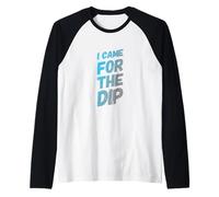 I Came The Dip FunStock Market Chistes Funny Trader Inversor Camiseta Manga Raglan