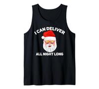 I Can Deliver All Night Long - Divertido Papá Noel, Papá Noel Camiseta sin Mangas