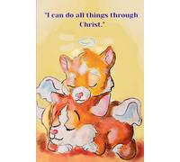 I Can Do All Things Through Christ Newborn Corgi Notebook