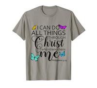 I Can Do All Things Through Christ Sign Philippians 4 13 God Camiseta