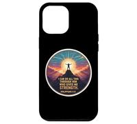I Can Do All This Through Him Who Gives Me Strength versículo Carcasa para iPhone 12 Pro MAX