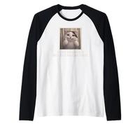 I Can Handle It Cute Cat Meme Humor Existencial Divertido Camiseta Manga Raglan