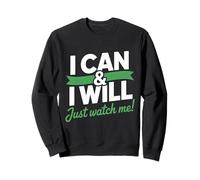 I Can & I Will Beat Linfoma Cancer Warrior Just Watch Me Sudadera