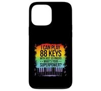 I Can Play 88 Keys Piano Jazz Music Keyboard Player Compositor Carcasa para iPhone 13 Pro MAX