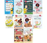 I Can Read Series Level 1 & 2: 10-Book Collection Set, How to Drive Your Brother Bananas, Zack's Alligator, Harry and the Lady Next Door, Makeda Makes Series, Hello Ninja Stage Fright & More