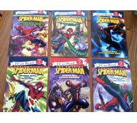 I Can Read Spider Sense Six-book Set. Spider-man Versus the Green Goblin, Spider-man Versus Hydro-man, Spider-man Versus the Lizard, Spider-man Versus Electro, Spider-man Versus Kraven, Spider-man Versus the Vulture.