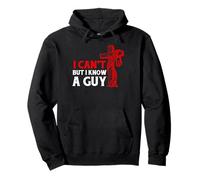 I Can’t But I Know A Guy Jesus Cross Funny Christian Sudadera con Capucha