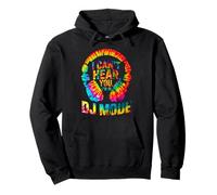 I Can’T Hear You I’M IN DJ Mode Tie-Dye Headphones Graphic Sudadera con Capucha