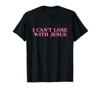 I Can’t Lose with Jesus Shirt God Christian Faith Easter Camiseta