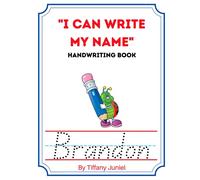 I Can Write My Name: Handwriting Book