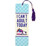 I Can't Adult Today Beaded Bookmark
