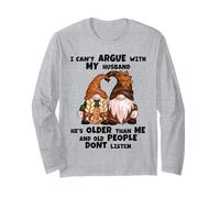I Can't Argue with My Husband He 's Older Than Me Funny Gnomo Manga Larga