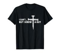 I Can't But Know A Guy Jesus Cross Funny Christian Oration Camiseta