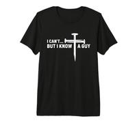 I Can't But Know A Guy Jesus Cross Funny Christian Oration Camiseta Premium