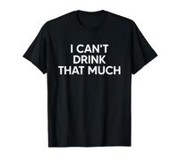 I Can't Drink That Much Funny Matching Couple Camiseta gráfica económica