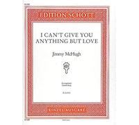 I Can't Give You Anything But Love: piano.