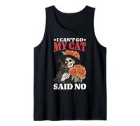 I Can't Go My Cat Said No Pet Lover Animal Excuse Camiseta sin Mangas