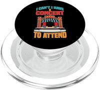 I Can't I Have A Concert To Attend Music Fan Priority PopSockets PopGrip para MagSafe