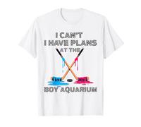 I Can't I Have Plans at The Boy Aquarium Hockey Game Lover Camiseta