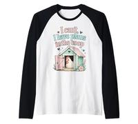 I Cant I Have Plans To Coop Funny Chicken Farm Humor Camiseta Manga Raglan