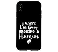 I Cant I'm Busy Growing A Human For Cute Pregnancy Mom Carcasa para iPhone XS MAX