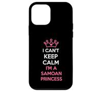 i Can't Keep Calm I'm a Samoan Princess Cute Carcasa para iPhone 12 Mini