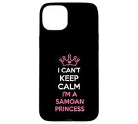 i Can't Keep Calm I'm a Samoan Princess Cute Carcasa para iPhone 15 Plus