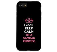 i Can't Keep Calm I'm a Samoan Princess Cute Carcasa para iPhone SE (2020) / 7/8