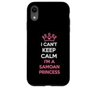 i Can't Keep Calm I'm a Samoan Princess Cute Carcasa para iPhone XR