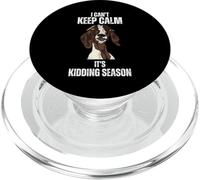 I Can't Keep Calm It's Kidding Season, Divertido espectáculo Boer Goat PopSockets PopGrip para MagSafe
